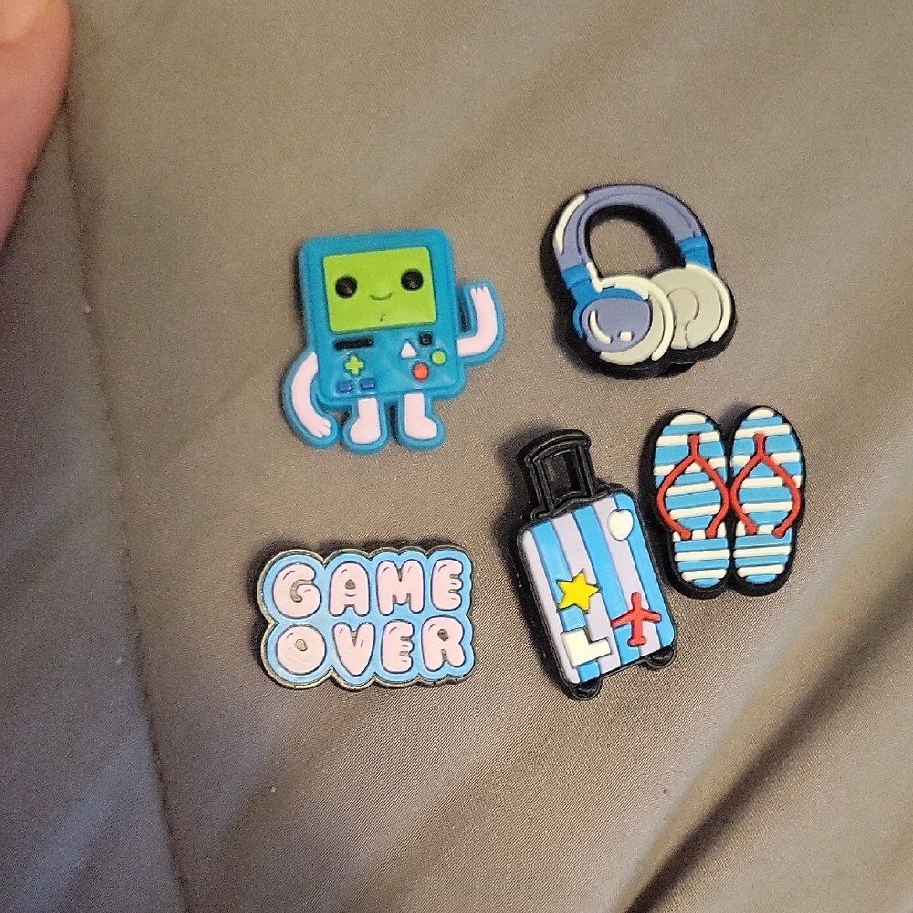 Croc Shoe Charms Set Of 5